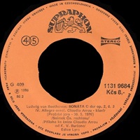 Supraphon : Arrau - Liszt, Beethoven